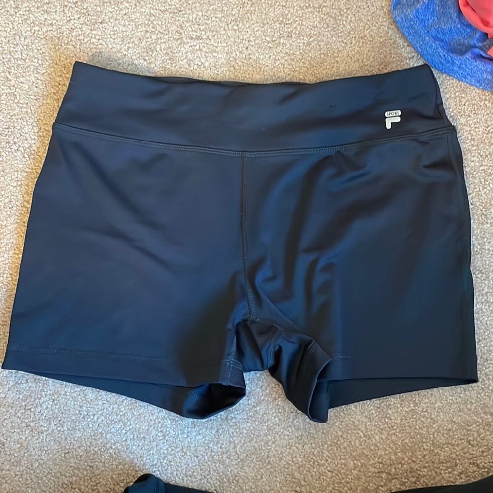 FILA Women’s Black Athletic Shorts